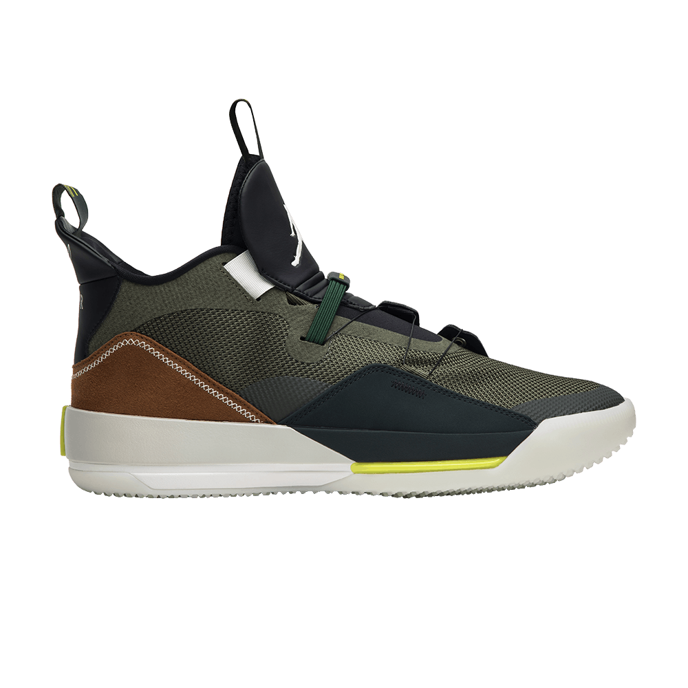 Jordan 33 NRG x Travis Scott 'Army Olive'