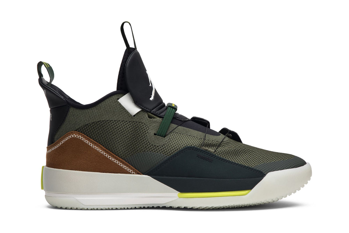 Jordan 33 NRG x Travis Scott 'Army Olive'