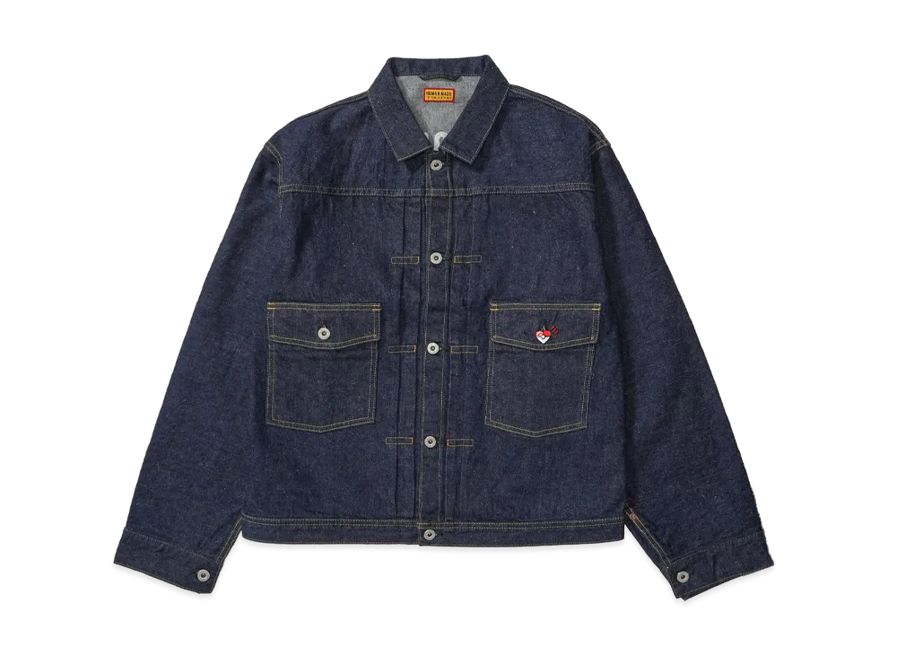 Human Made x Pokemon Pikachu Denim Jacket Indigo