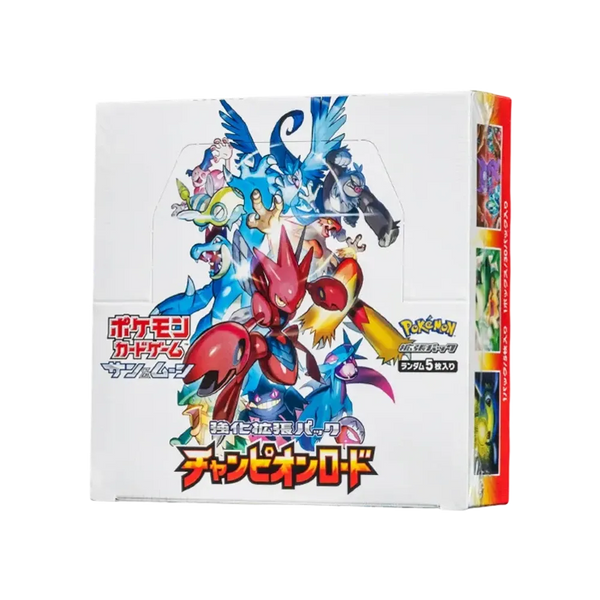 Pokémon Sun & Moon Champion Road Booster Box (Japanese)