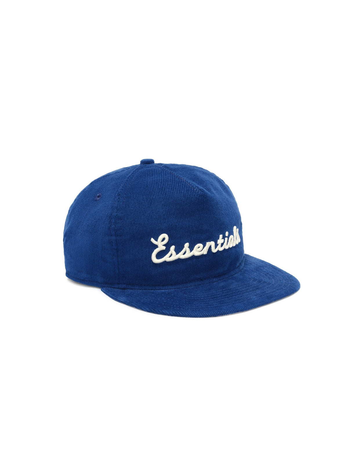 Fear of God Essentials New Era 19TWENTY Dodgers Corduroy Snapback Cap Blue