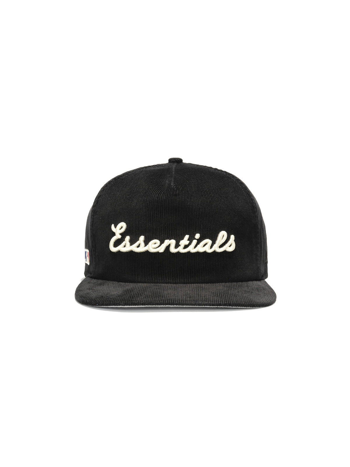 Fear of God Essentials New Era 19TWENTY MLB Corduroy Snapback Cap Black
