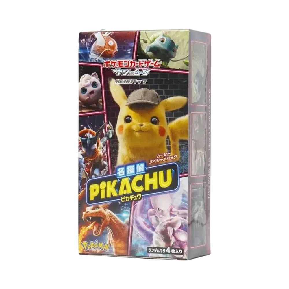 Pokémon Sun & Moon Detective Pikachu Movie Special Pack Box (Japanese)