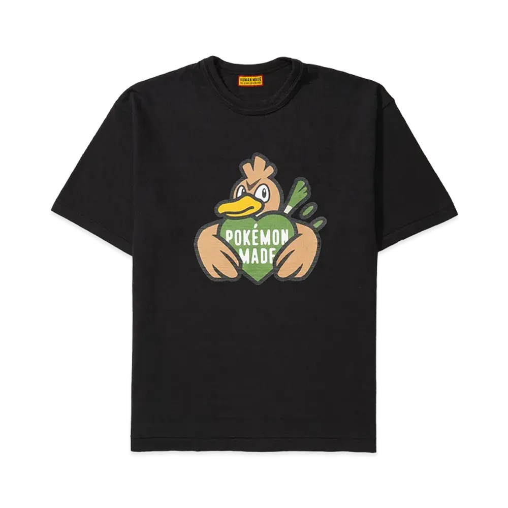 Human Made x Pokemon Graphic T-Shirt #2 Farfetch'd Black