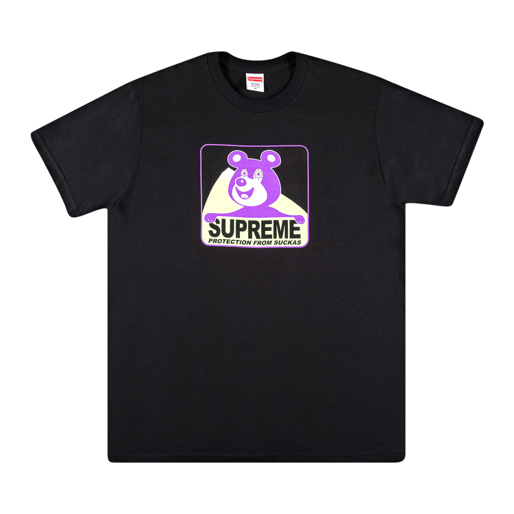 Supreme Bear Tee Black