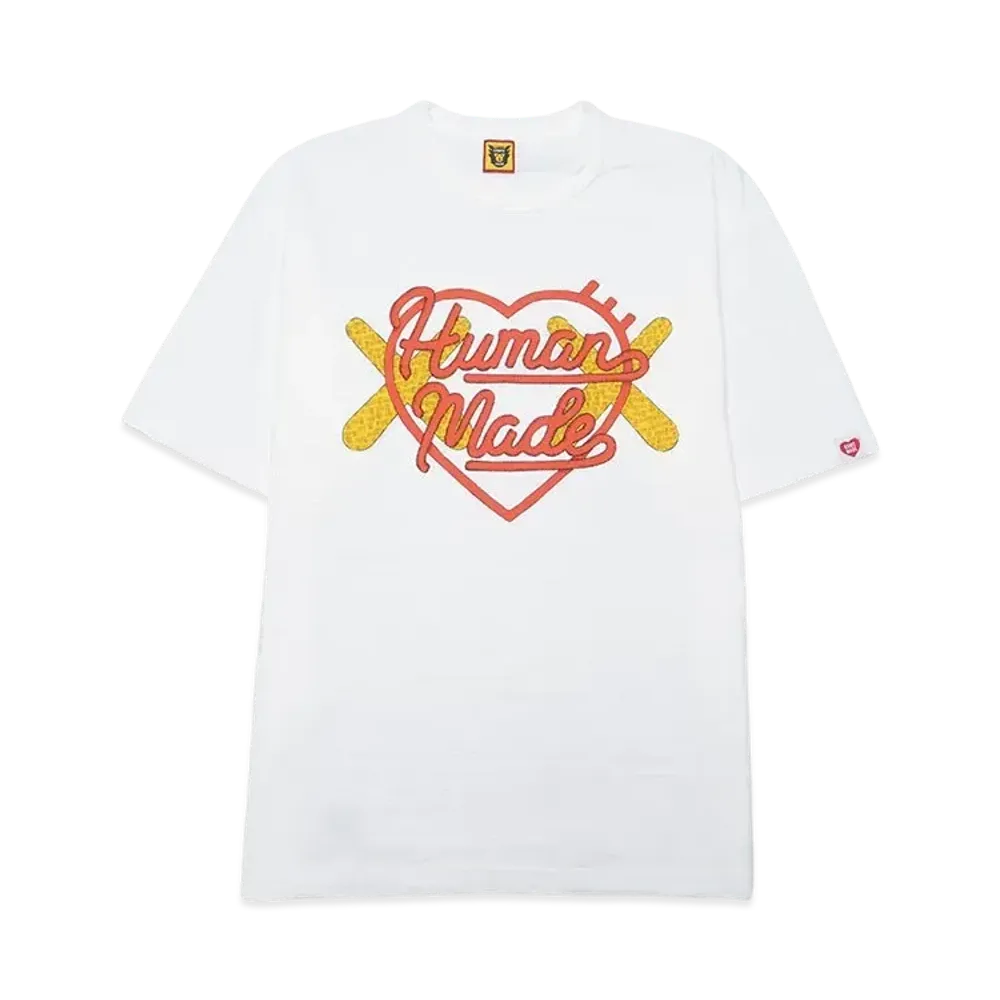Human Made x KAWS Made Graphic T-Shirt #1 White (2023)
