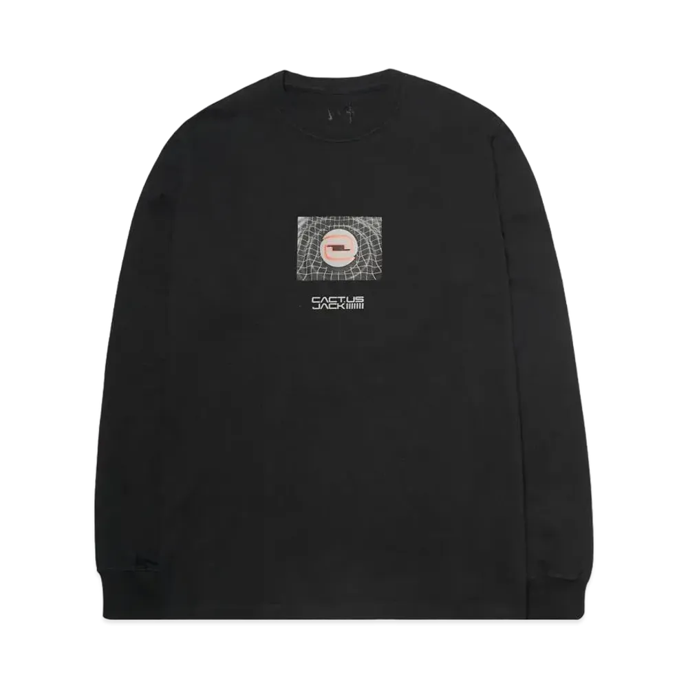 Nike x Travis Scott CACT.US CORP Long Sleeve Tee Black