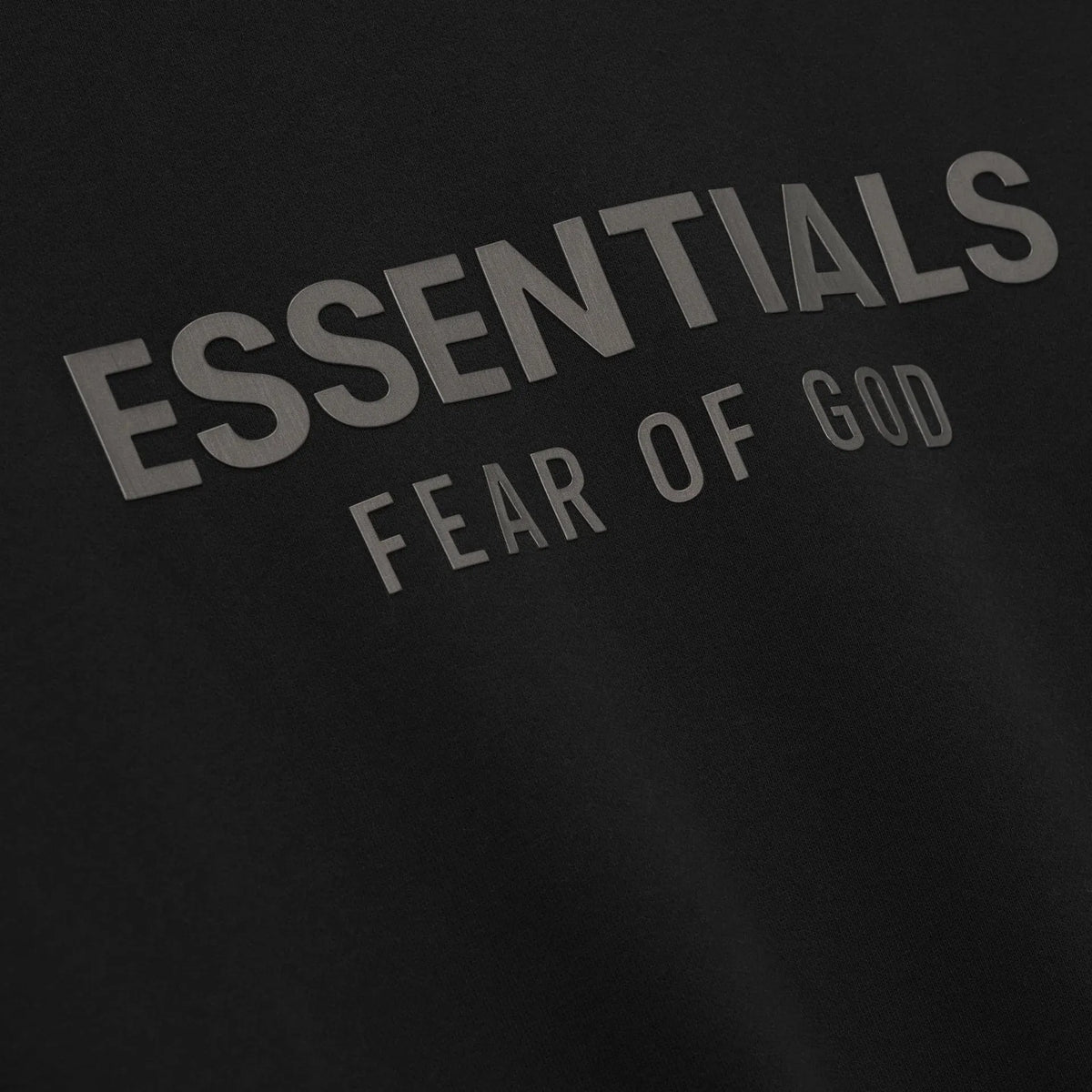 Fear of God Essentials Classic Fleece Crewneck Jet Black