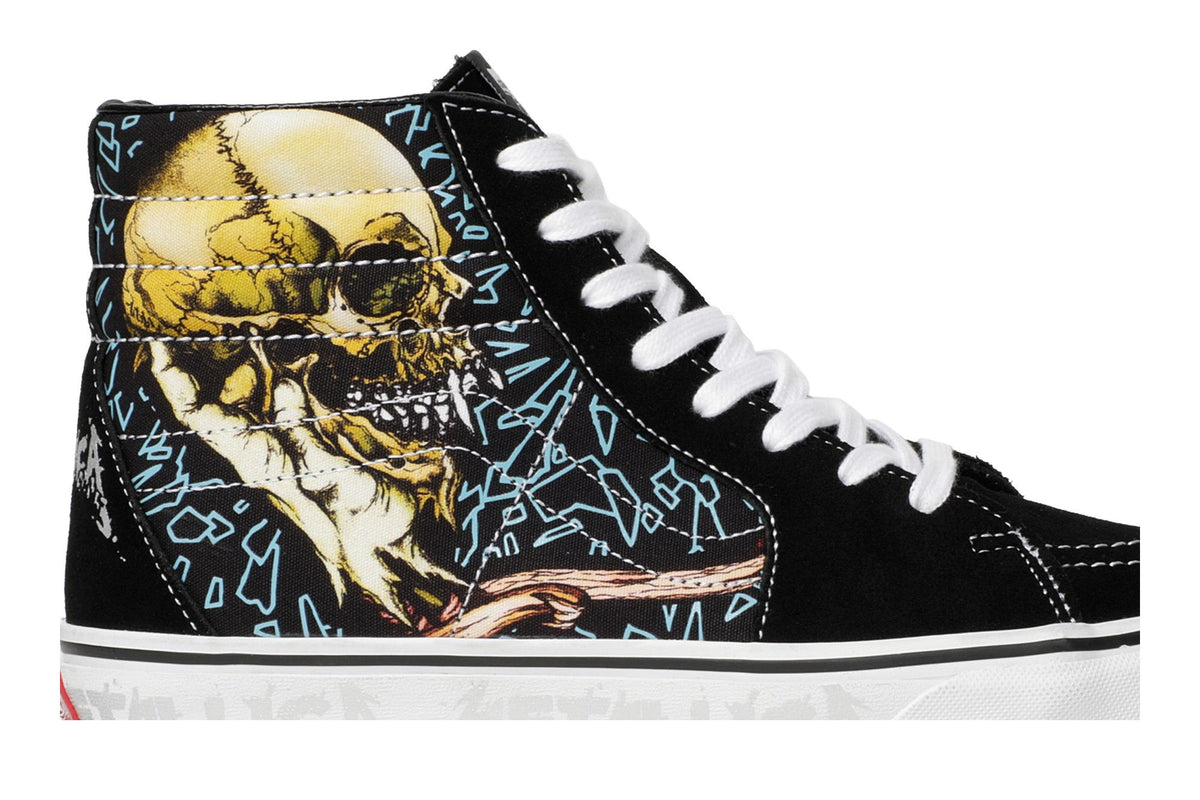 Metallica x Vans Sk8-Hi Pushead
