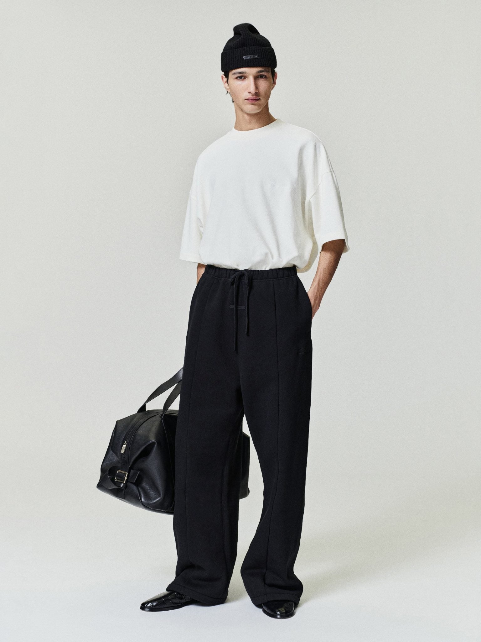 Fear of God Essentials Pique Signature 90s Tee Ivory