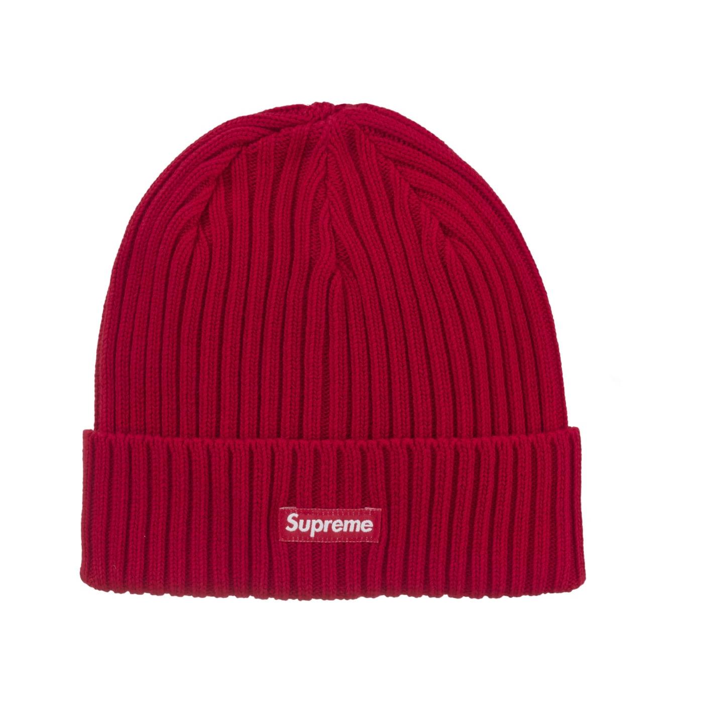 Supreme Overdyed Beanie (SS25) Red