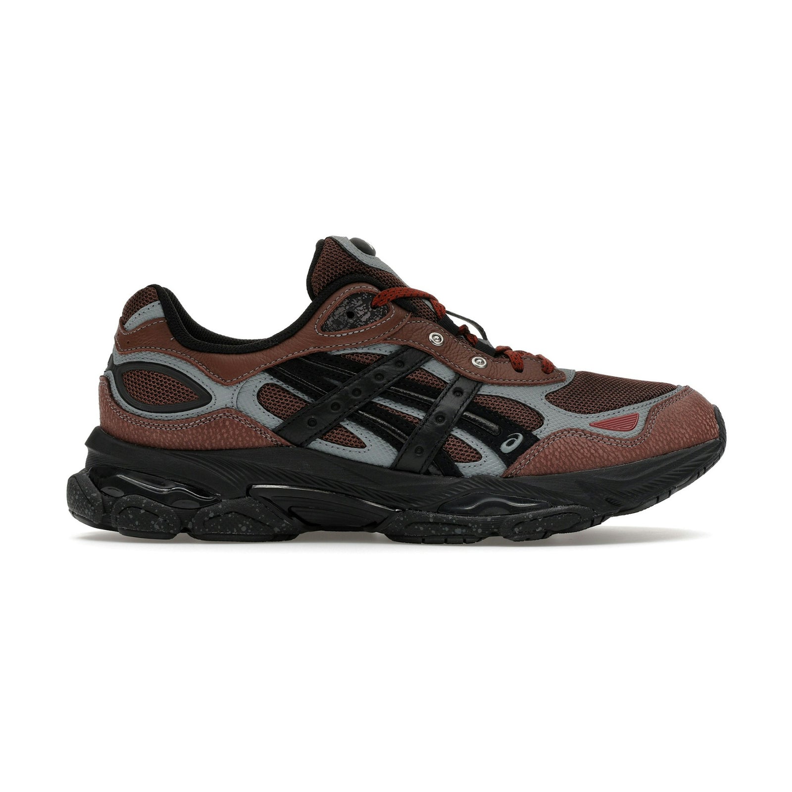 HAL Studios x ASICS Gel-NYC 2.0 Mahogany Black front