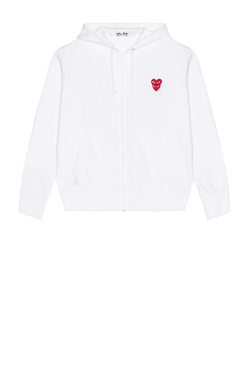 Comme des Garcons PLAY Sweatshirt White - Im Your Wardrobe