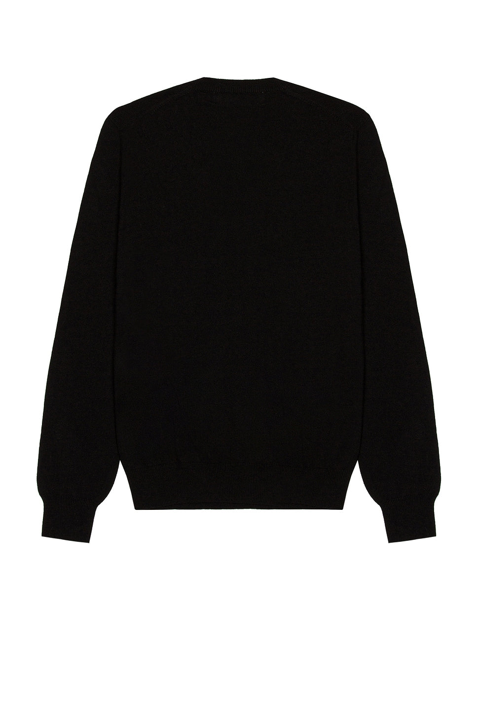 Comme des Garcons PLAY V-Neck Pullover Black - Im Your Wardrobe