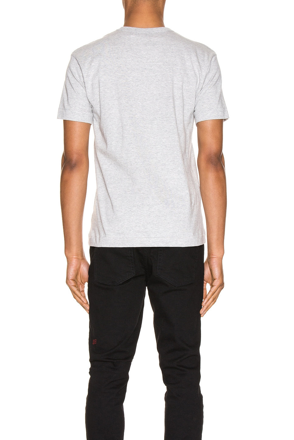 Comme des Garcons PLAY Heart Logo Tee Grey - Im Your Wardrobe
