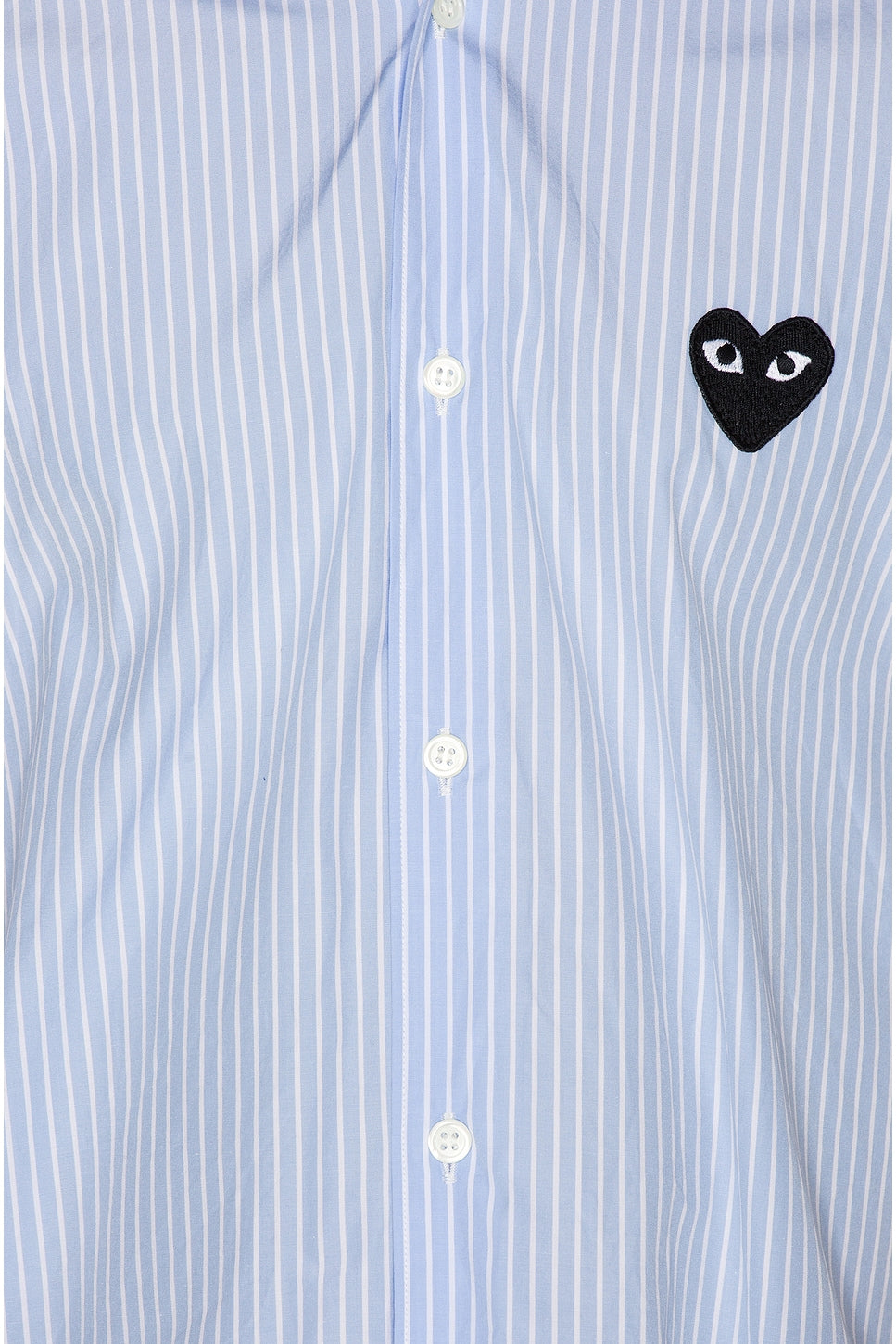 Comme des Garcons PLAY Striped Shirt Black - Im Your Wardrobe