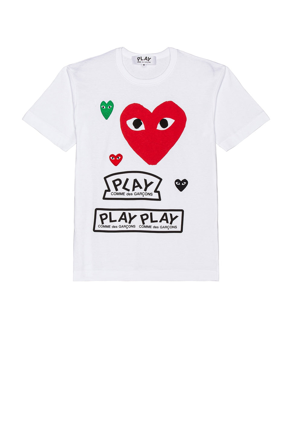 Comme des Garcons PLAY Tee Shirt White - Im Your Wardrobe