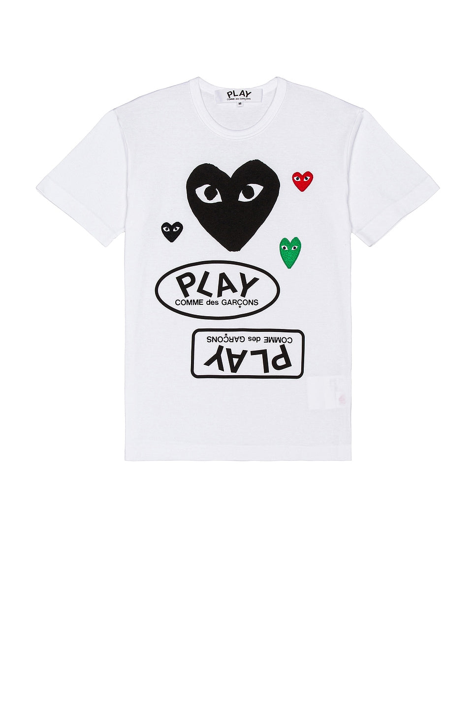 Comme des Garcons PLAY Tee Shirt White - Im Your Wardrobe