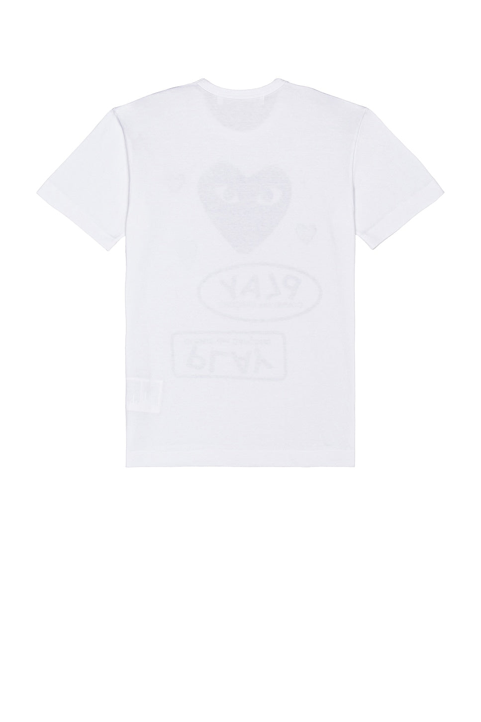 Comme des Garcons PLAY Tee Shirt White - Im Your Wardrobe