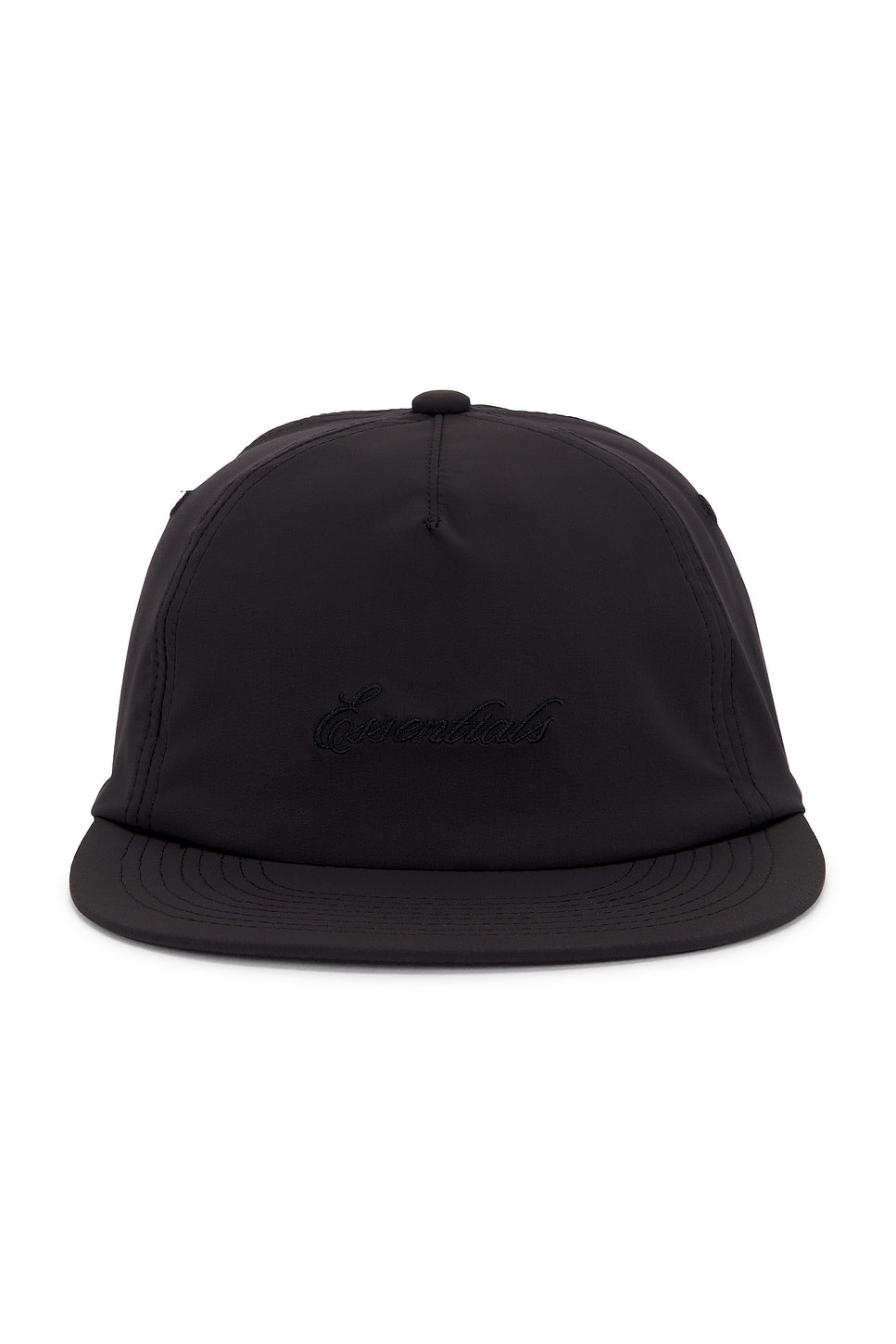 Fear of God Essentials Signature 5 Panel Hat Vintage Black