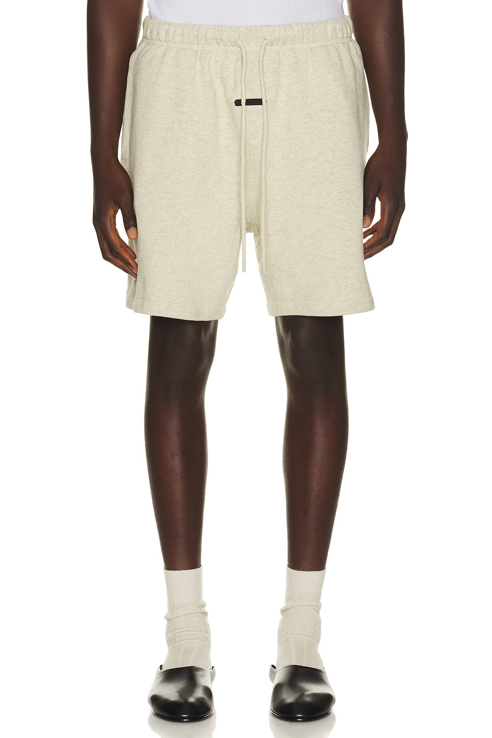 Fear of God Essentials Classic Short Washed Vanilla Heather - Im Your Wardrobe
