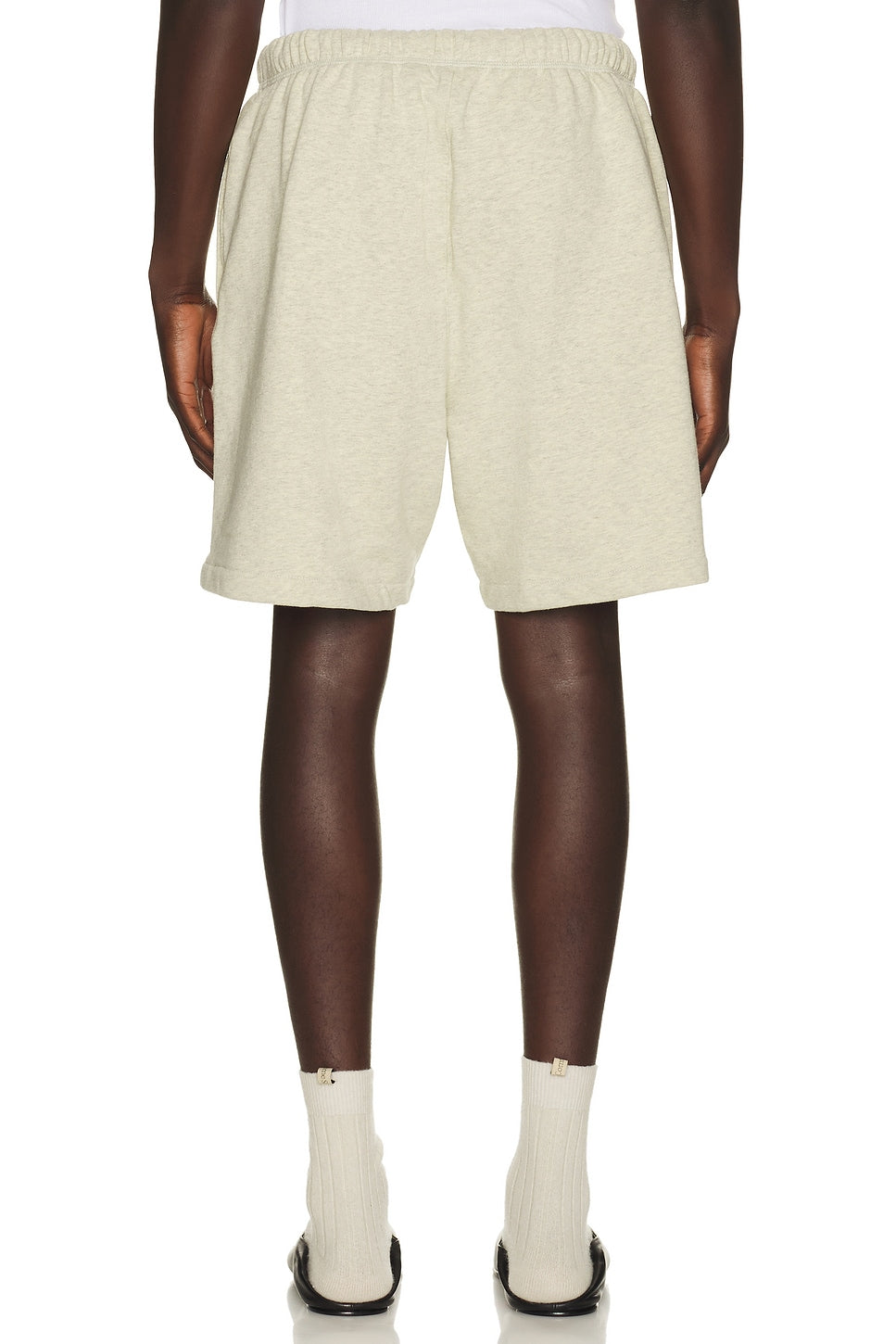 Fear of God Essentials Classic Short Washed Vanilla Heather - Im Your Wardrobe