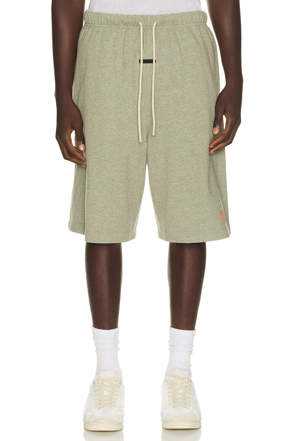 Fear of God Essentials 90's Short Washed Seal Heather - Im Your Wardrobe