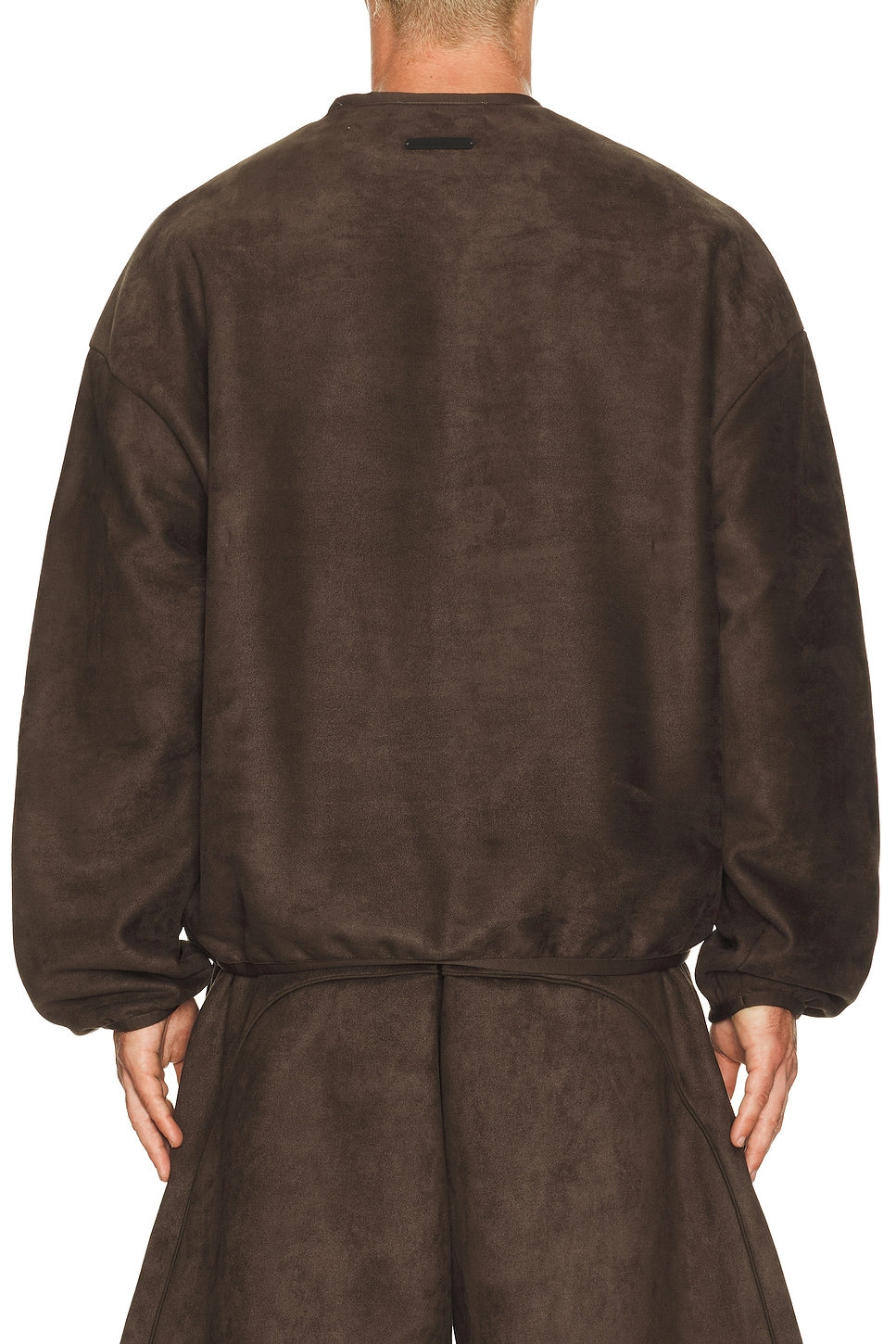 Fear of God Essentials Signature Modern Crewneck Sweatshirt Brown - Im Your Wardrobe