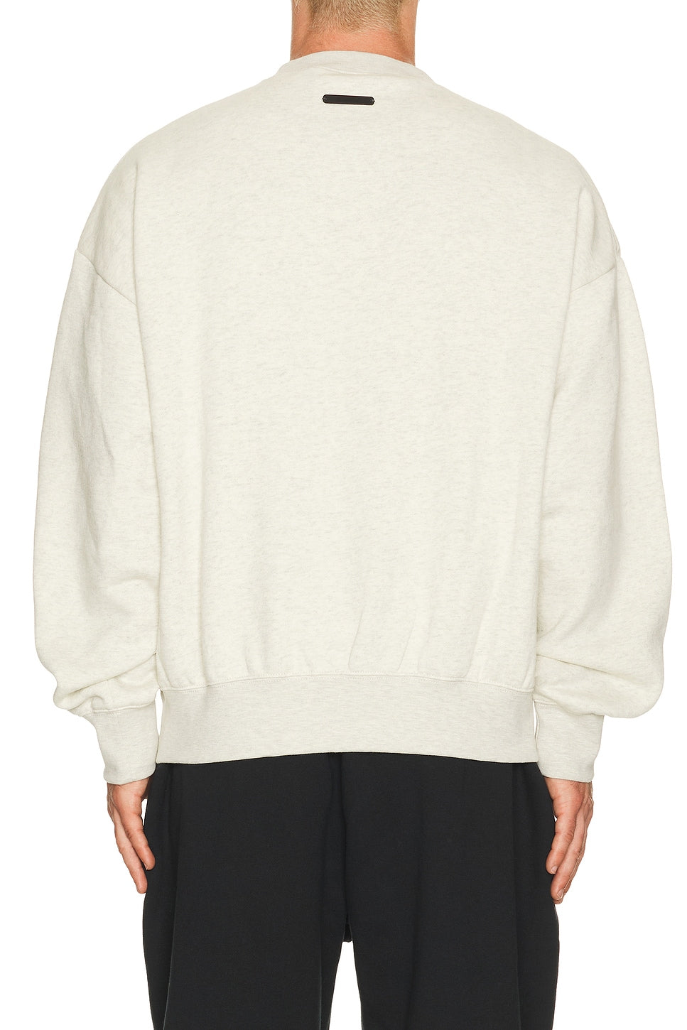 Fear of God Essentials Classic Crewneck Sweatshirt Oatmeal Heather/Light Heather - Im Your Wardrobe