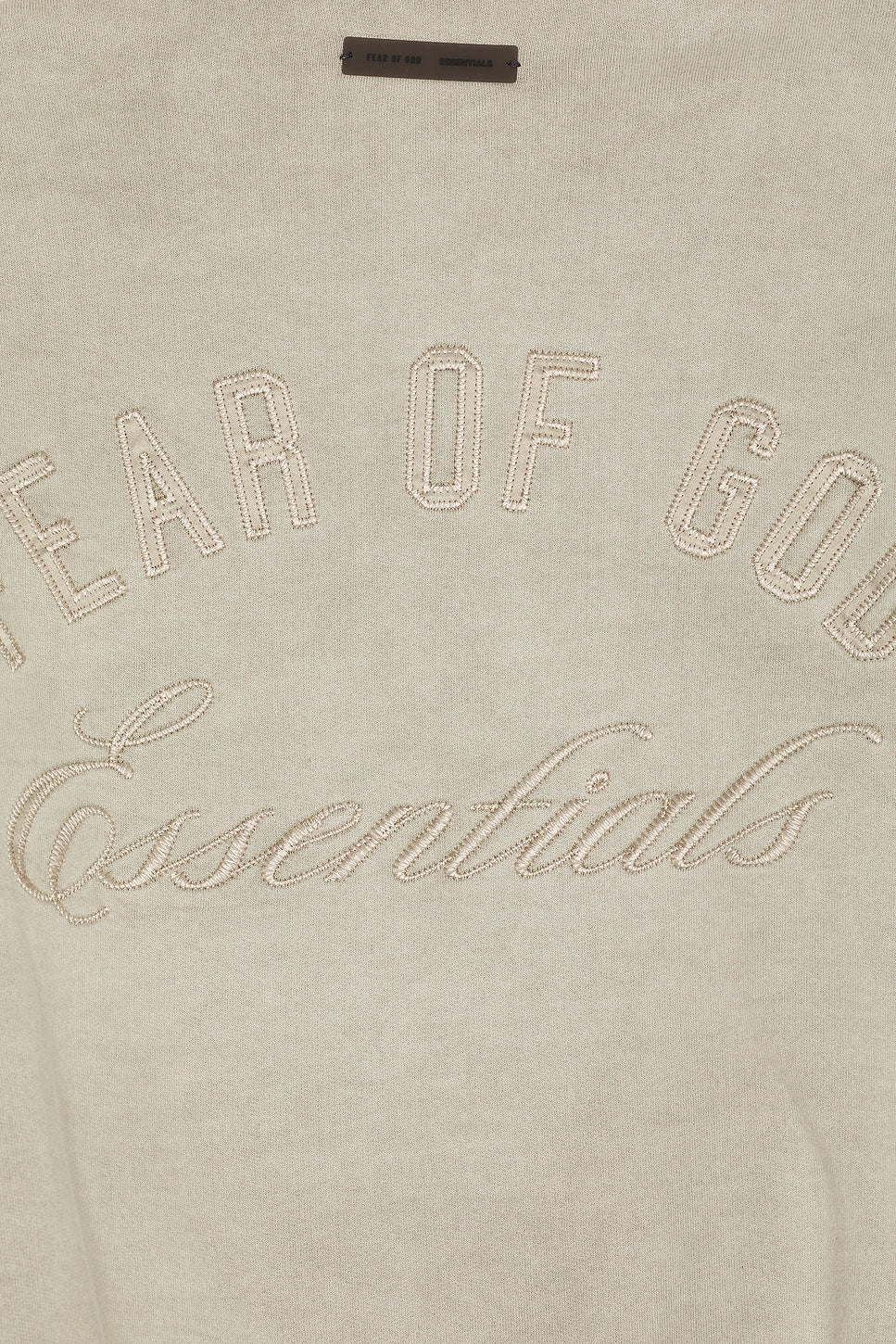 Fear of God Essentials Classic Polo Sweatshirt Smoke Grey - Im Your Wardrobe