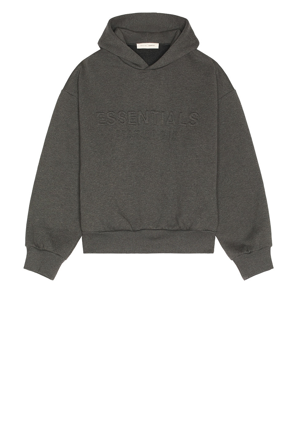 Fear of God Essentials Classic Hoodie Charcoal Heather - Im Your Wardrobe