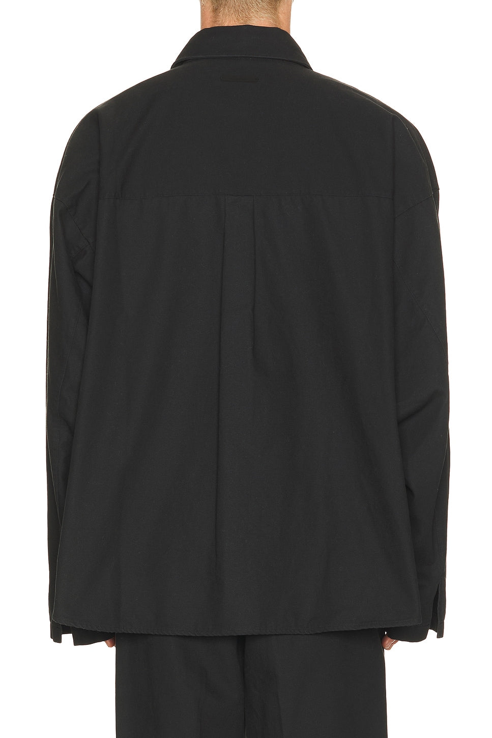 Fear of God Essentials Overshirt Vintage Black