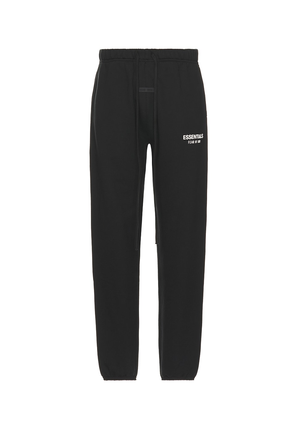 Fear of God Essentials Classic Fit Fleece Sweatpant Jet Black - Im Your Wardrobe