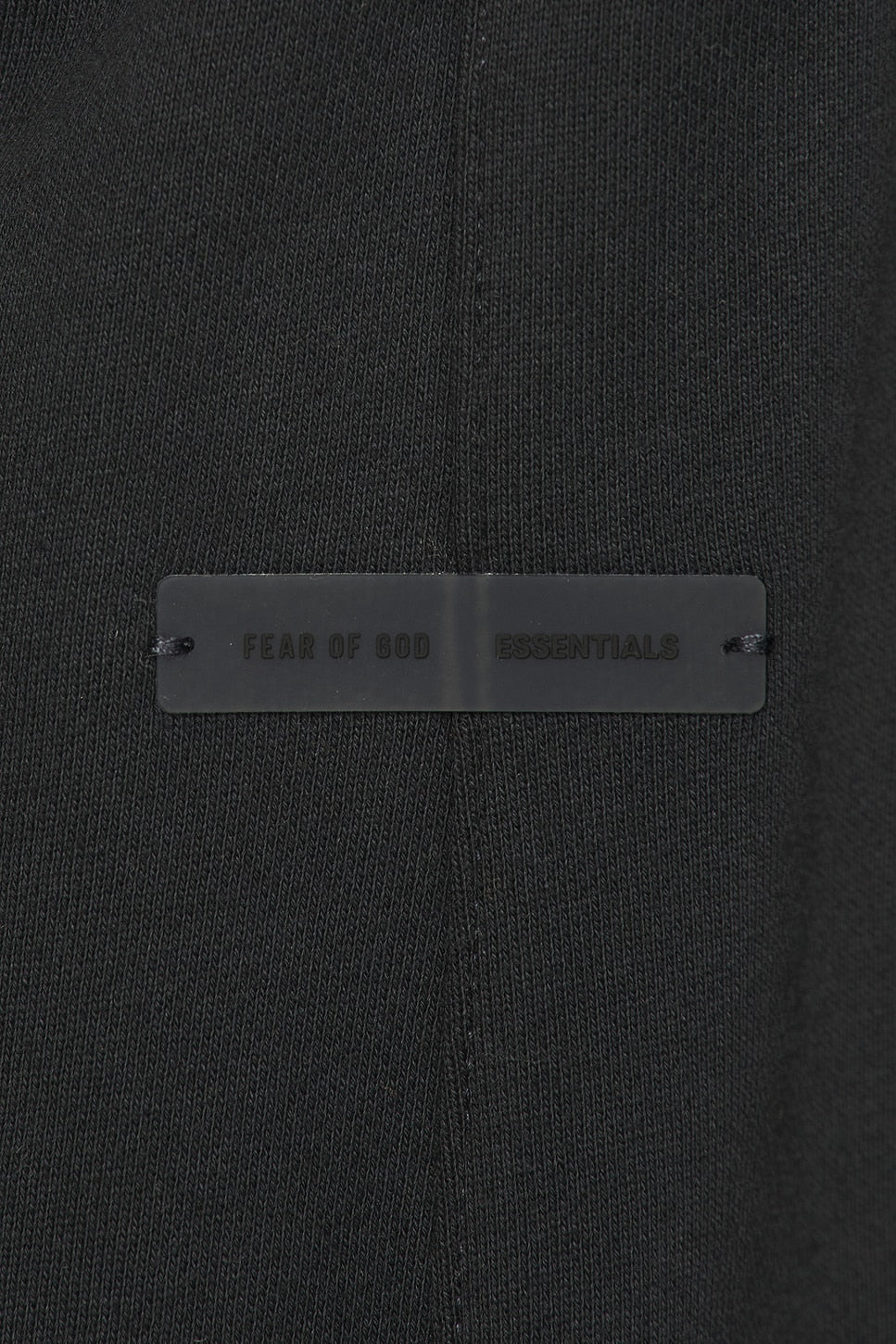 Fear of God Essentials Classic Fit Fleece Sweatpant Jet Black - Im Your Wardrobe