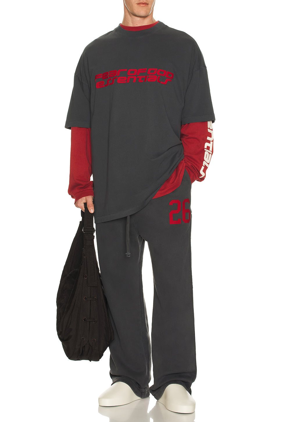 Fear of God Essentials Tearaway Pant Iron Grey