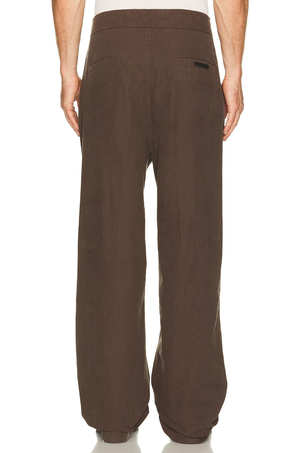 Fear of God Essentials Pleat Front Pant Brown - Im Your Wardrobe