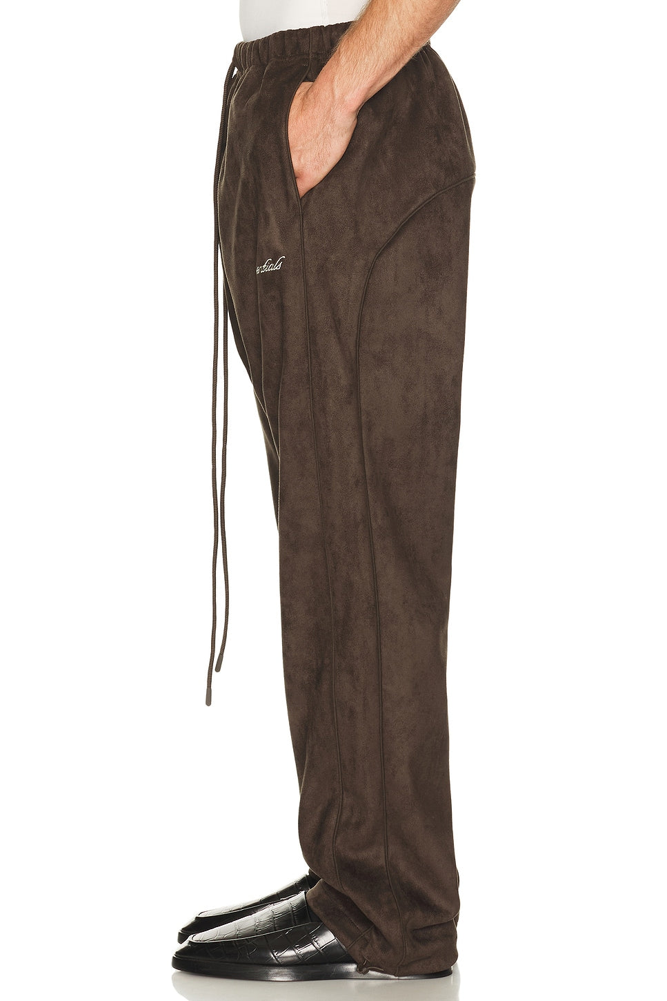 Fear of God Essentials Signature Relaxed Pant Brown - Im Your Wardrobe