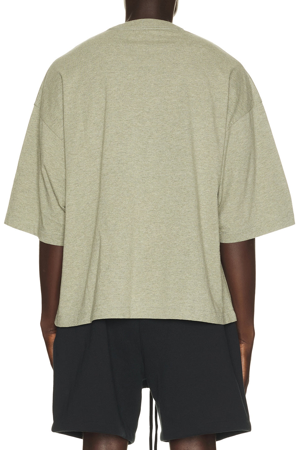 Fear of God Essentials Merch Tee Seal Heather - image 3