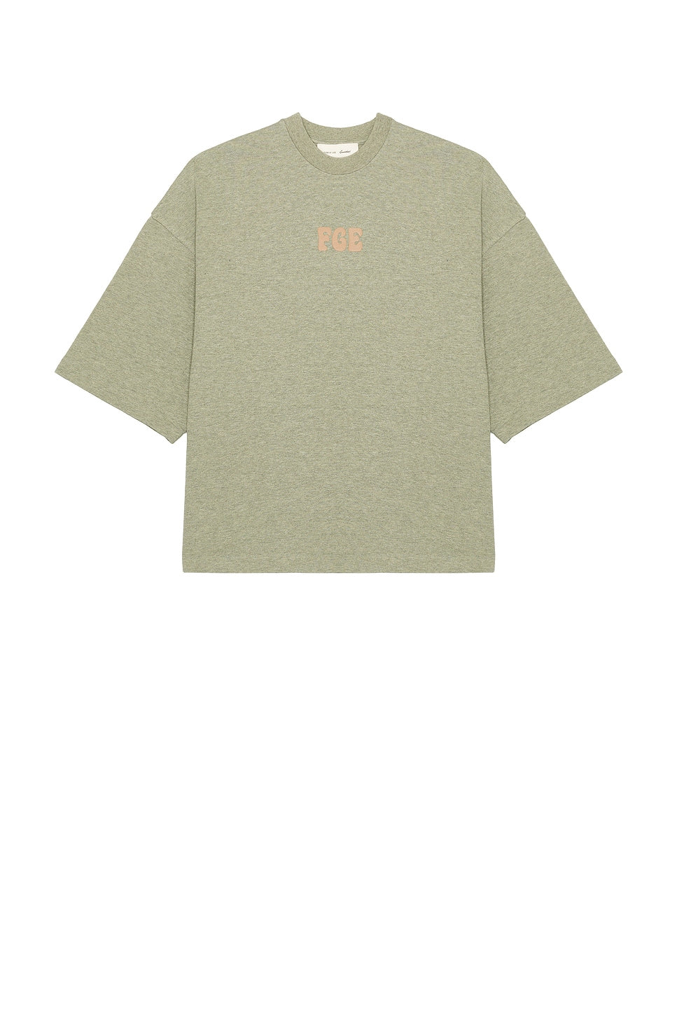 Fear of God Essentials Merch Tee Washed Seal Heather - Im Your Wardrobe