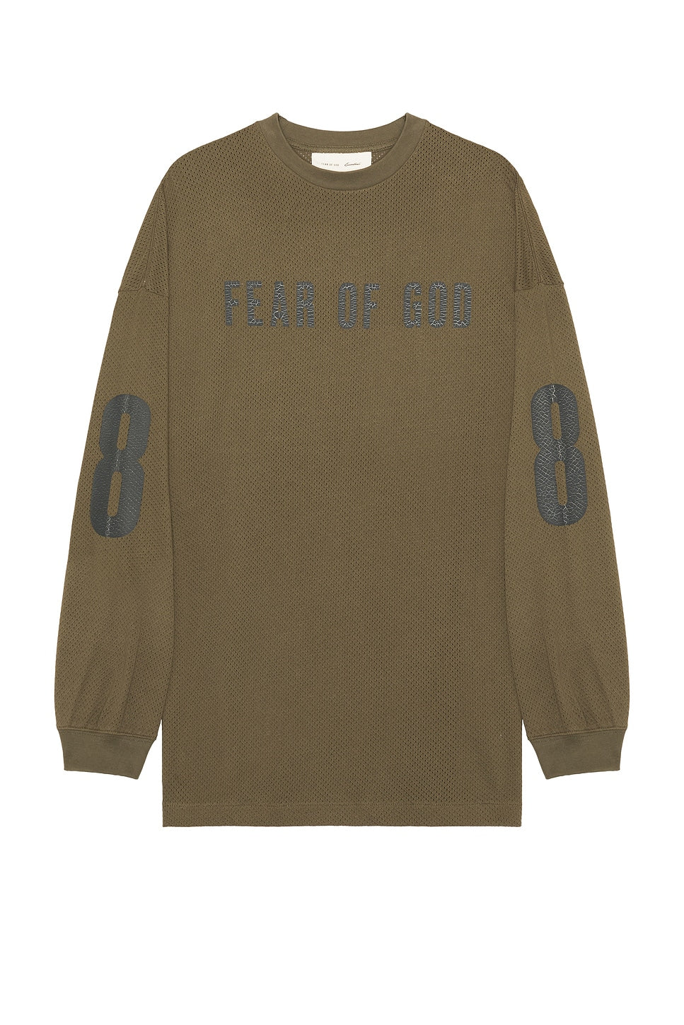 Fear of God Essentials Merch Long Sleeve Tee Moss - Im Your Wardrobe