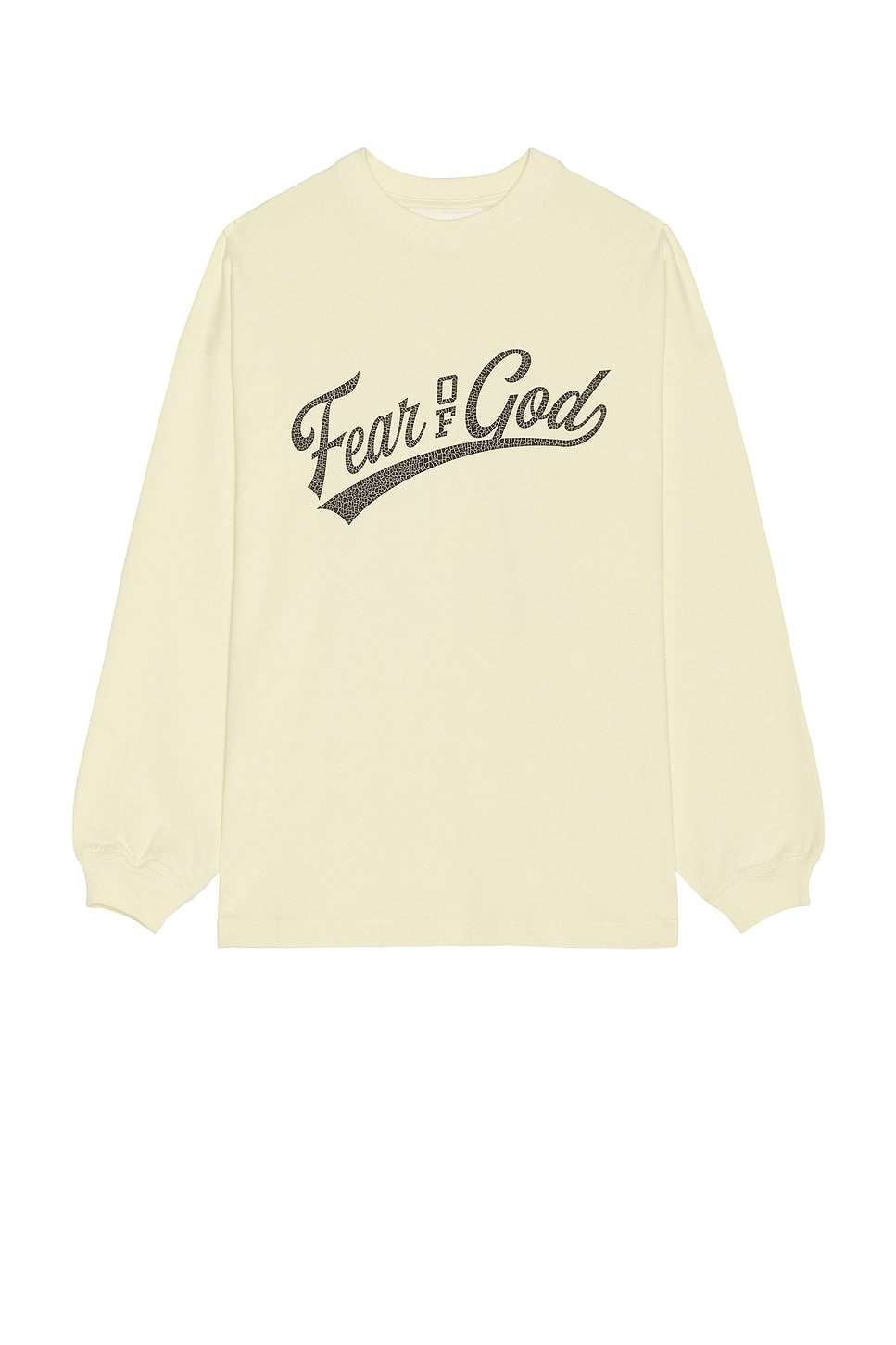 Fear of God Essentials Merch Long Sleeve Tee Chalk - Im Your Wardrobe