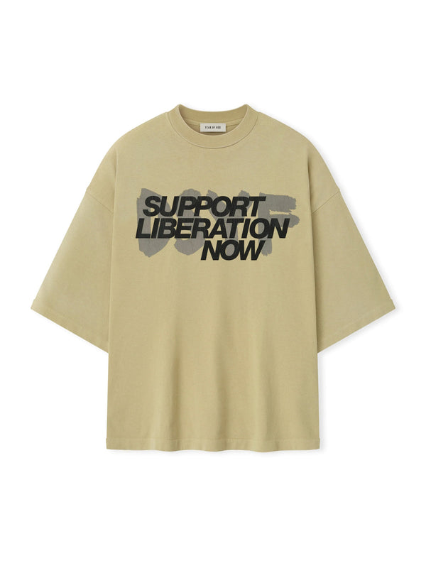 Fear of God Liberation Now Tee Clay