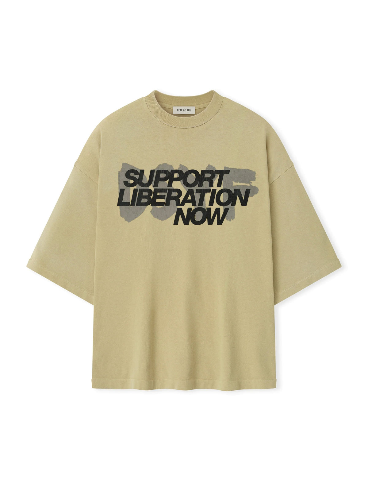 Fear of God Liberation Now Tee Clay