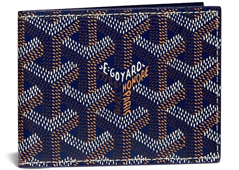Goyard Victoire Insert Card Holder Navy Blue - Im Your Wardrobe