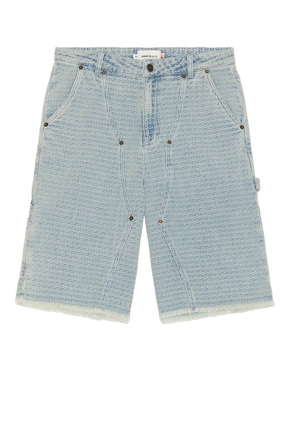 Honor The Gift Vintage Indigo Novelty 11" Short Light Indigo - Im Your Wardrobe
