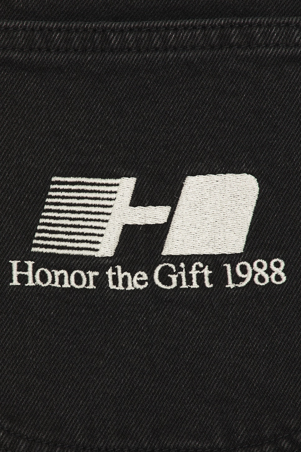 Honor The Gift Frayed Edge 11" Denim Bermudas Black - Im Your Wardrobe