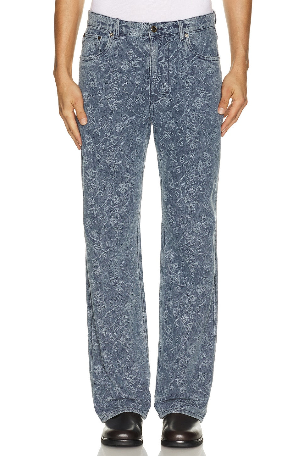 Honor The Gift Washed 5 Pocket Pant Light Indigo - Im Your Wardrobe