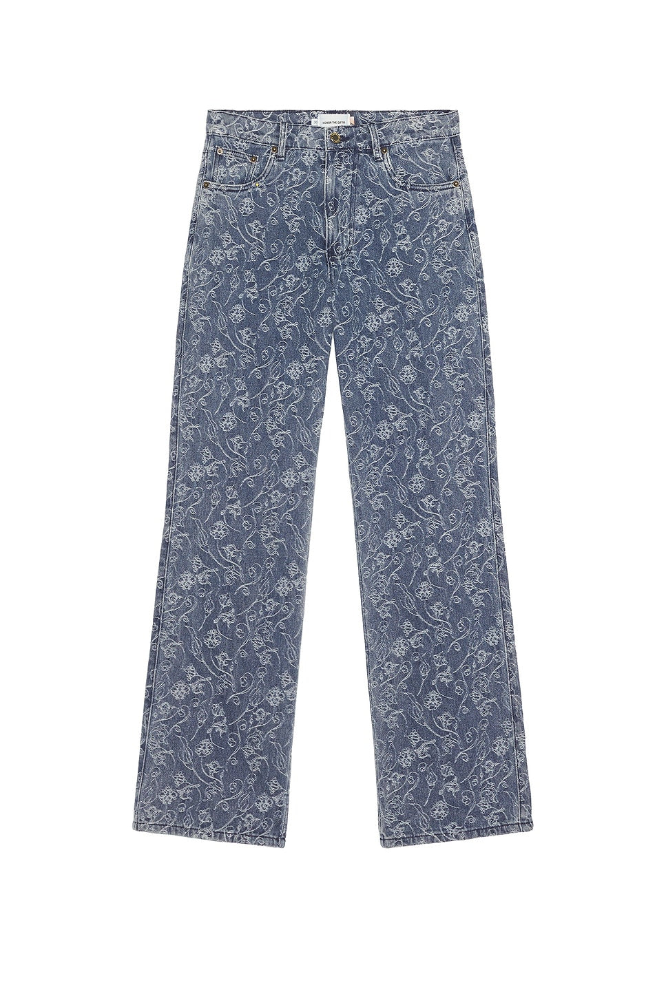 Honor The Gift Washed 5 Pocket Pant Light Indigo - Im Your Wardrobe