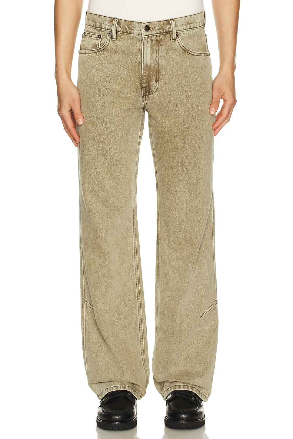 Honor The Gift Washed Twill Jean Taupe - Im Your Wardrobe