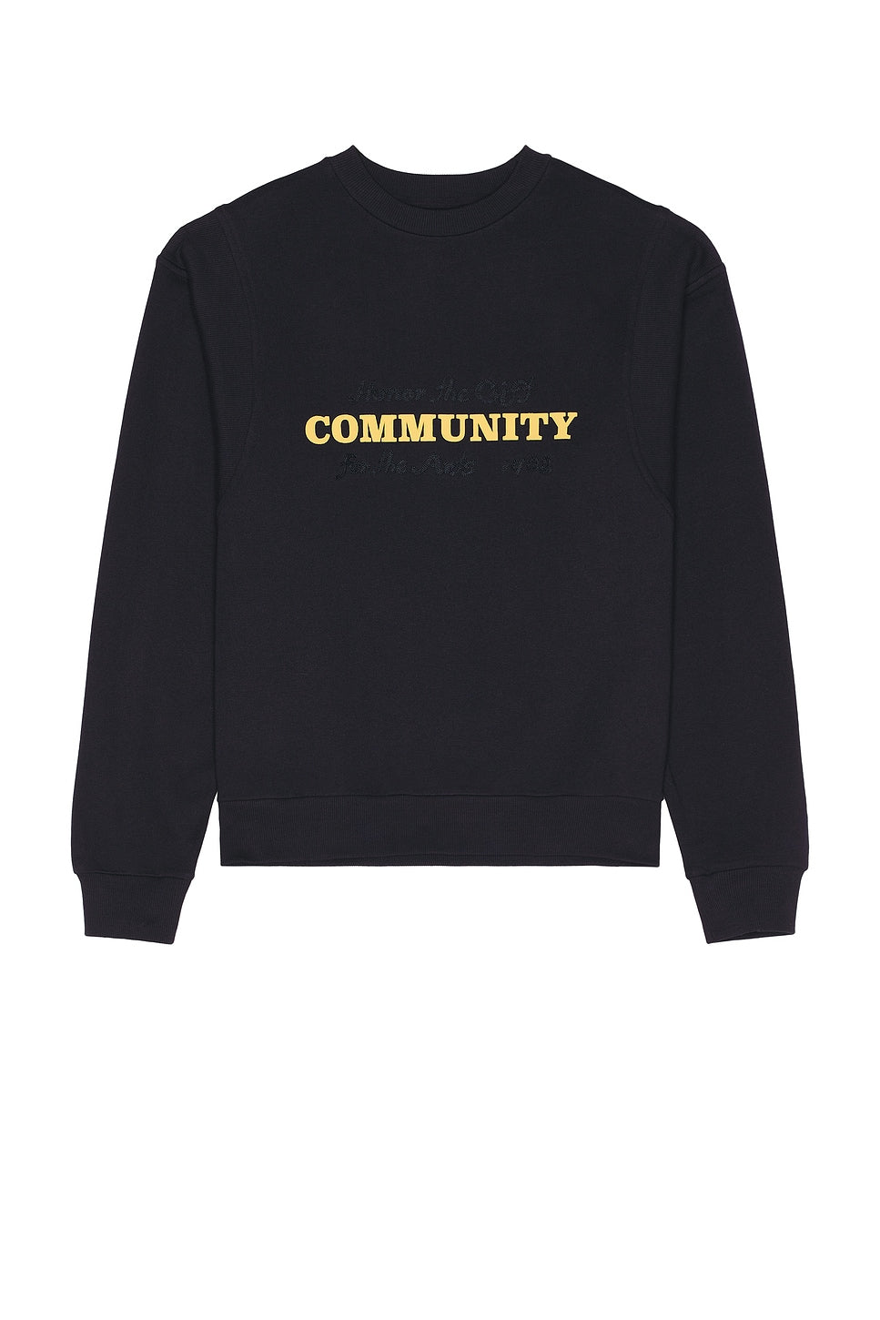 Honor The Gift Track Crew Neck Sweatshirt Navy - Im Your Wardrobe